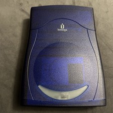 IOMEGA ZIPCD USB ZIP CD 650 DRIVE vintage y2k CD-RW no cords tested works picture