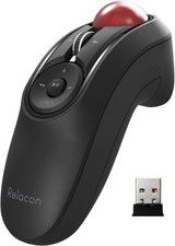 JAPAN ELECOM M-RT1BRXBK Trackball Mouse Handy Type Relacon Media  picture