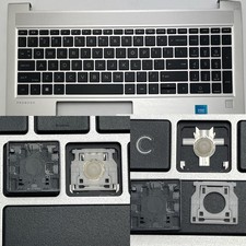 SINGLE KEY CAP & PLASTIC HINGE CLIP HP Probook 450 G9 XBQC US REV 3A picture