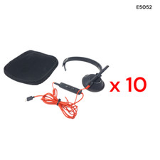 Plantronics C5210T Mono Headset W/ Detachable C5210 USB-C W/Bag Lot of 10 E5052 picture