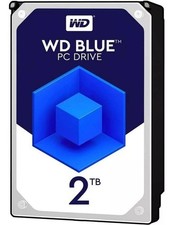 Western Digital 2TB WD Blue PC Internal Hard Drive HDD 5400 RPM SATA 6 Gb/s 256 picture
