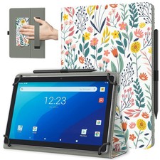 TiMOVO Universal Case for 10.1 Inch Android Tablet, Flowers picture
