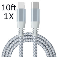 PD Fast Charger Cable 6/10Ft Type C USB C Cord For iPhone 14 13 12 7 8 XR XS Max picture