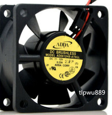 For ADDA AD0612HB-A70GL DC12V 0.23A 60x60x25mm 2 Pin Case/CPU Cooling Fan T1 picture
