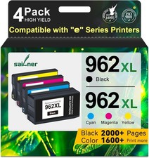 962XL Ink Cartridges Replacement for HP 962XL Ink Cartridges Combo Pack 4PK Upgr picture