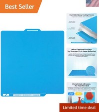 Eco-Friendly 3D Printer Build Plate 257x257mm - Superior Adhesion & Easy Clean picture