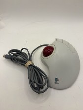Logitech TrackMan Marble Trackball Ergonomic Wired Mouse T-CH11 PS/2 804122-00 picture