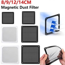 PC Case Fan Dust Filter Magnetic Cover 80mm 120mm 140mm Dustproof Computer picture