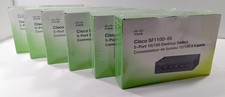 Lot Of 6 Cisco SF110D-08 8 Port Unmanaged Desktop Switches - Brand New Sealed picture