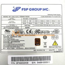 1PC FSP600-702UH Server Power 600W 2U Power Used picture