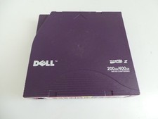 LOT OF 6 DELL ULTRIUM LTO 2 DATA TAPE CARTRIDGE 200GB 400GB NATIVE COMPRESSED picture