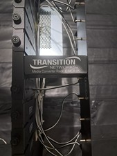 Transition Networks/Lantronix Media Converter rack mounting chassis E-MCR-05,19