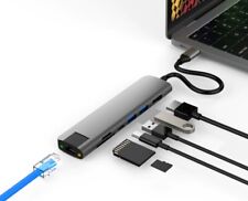 HyperDrive Slab 7-in-1 USB-C Hub: Ultimate Connectivity in Silver picture