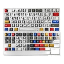 136 Key Manga Style Colorful Keycap Set Mechanical Keyboard Full Set Gift picture