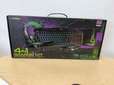 HyperGear 4-in-1 Gaming Kit Keyboard, Mouse, Headphones, Mouse Pad picture