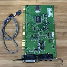 Creative Sound Blaster 16 Vibra 16C CT4180 ISA Sound Card +CD Audio Cable Tested picture