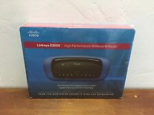 Cisco Linksys E3000 High Performance Wireless-N Router - New - Sealed picture
