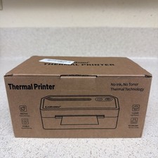 Labeer Bluetooth Thermal Shipping Label Printer, Wireless 4x6 Printer Black picture
