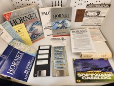 Spectrum HoloByte Hornet Naval Strike Fighter PC Big Box 3.5