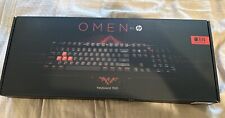 HP OMEN 1100 Encoder (6YW76AA#ABA) Wired Gaming Keyboard - Red picture