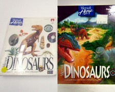 Vintage 1993 & 1994 Microsoft Home DINOSAURS PC Mac Game Software CD-Rom NEW  picture