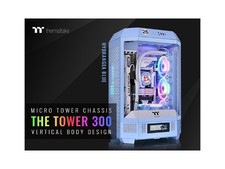 Thermaltake The Tower 300 Hydrangea Blue Micro Tower Chassis (ca-1y4-00sfwn-00) picture