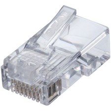 IDEAL 85-372 CAT-5E Feed-Thru RJ45 Mod Plugs (100 pk) picture