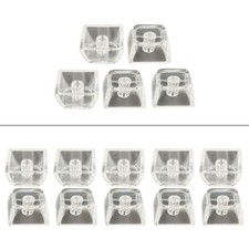 5/10PCS Keycaps 1U XDA Height Clear Backlit Keycap Set For Gamers And Office Use picture