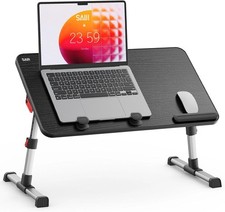 Ergonomic Foldable Laptop Desk with Detachable Mouse Pad - Space-Saving Design picture