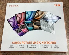 Gusgu 13 In Rotate Magic Keyboard Case With Multi-Touch Trackpad picture