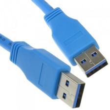 3 Foot USB 3.0 High Speed A Male to A Male Cable - NIP picture