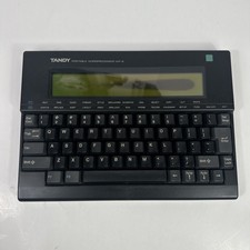 Vintage Tandy WP-2 Portable Word Processor BROKEN PARTS AS IS NO POWER picture