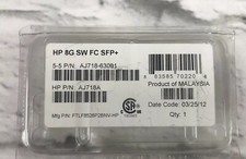 AJ718A Genuine HP StorageWorks 8Gb Short Wave Fibre Channel SFP 468508-001 New picture