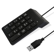 Numeric Keypad for Laptop, 10 Key USB Keypad, Portable Ultra Slim picture