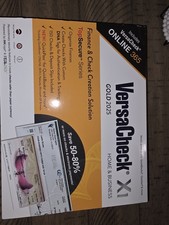 VersaCheck X1 Gold 2025 Finance & Check Creation Solution Commercial Windows picture