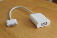 Genuine OEM Apple Display Adapter A1368 Dongle VGA to 30-pin Dongle cable picture