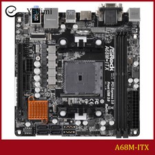 FOR ASROCK A68M-ITX DDR3*2 32GB HDMI DVI-D D-Sub Mini-ITX Motherboard Test OK picture
