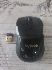 Logitech M525 Wireless Mouse Black Color With Computer Dongle  picture