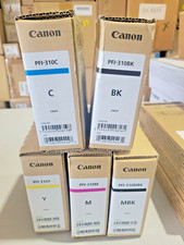 Canon PFI-310 Ink Tank 330ml 5-Pack, Matte Black, Cyan, Magenta, Yellow, Black picture