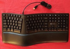 Ergonomic Wave Keyboard Style Like Microsoft Natural Curve Comfort picture