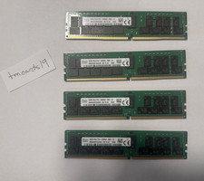 4x32GB SK Hynix 2Rx4 PC4-3200AA DDR4 ECC RDIMM Server RAM HMA84GR7DJR4N-XN T4 AC picture