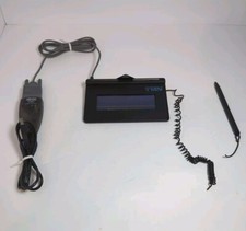 Topaz SigLite 1 x 5 T-S460-B-R Signature w Stylus / Tripp-Lite USA-19HS USB D1U4 picture