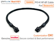 ⚡️16AWG PCI-E GPU 8P Cable for Seasonic PRIME Platinum PX1300 ...-📏70cm/27 inch picture