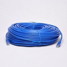 New 300ft Blue RJ45 CAT6 Ethernet LAN Network Internet Computer Solid Wire...  picture