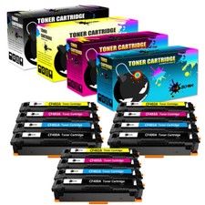 12 Toner replace for HP CF400A-3A 201A Color LaserJet Pro MFP M277d M277n picture