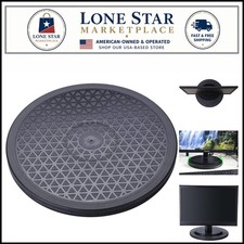 Durable 12-Inch Rotating Steel Bearing Turntable - Ideal for TV and Displays picture