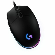 Logitech G203 Wired Gaming Mouse, 8,000 DPI, Rainbow Optical Effect LIGHTSYNC picture