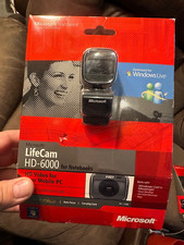 Microsoft LifeCam HD-6000 for Notebook 720p HD video TrueColor 360° Rotation picture