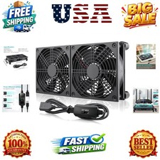 240mm Router Cooling Fan for Computer Cooler Small Box 5V USB | USB Powered M... picture