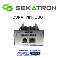 🔌 Cisco C3KX-NM-10GT • 2-Port 10GBASE-T Network Module • ⚡FastShip picture